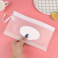 Portable Wet Wipes Clutch Bag Wet Paper Tissue Container Lightweight Wet Tissue Dispenser Bathroom Tissue Holder Home Essential 1