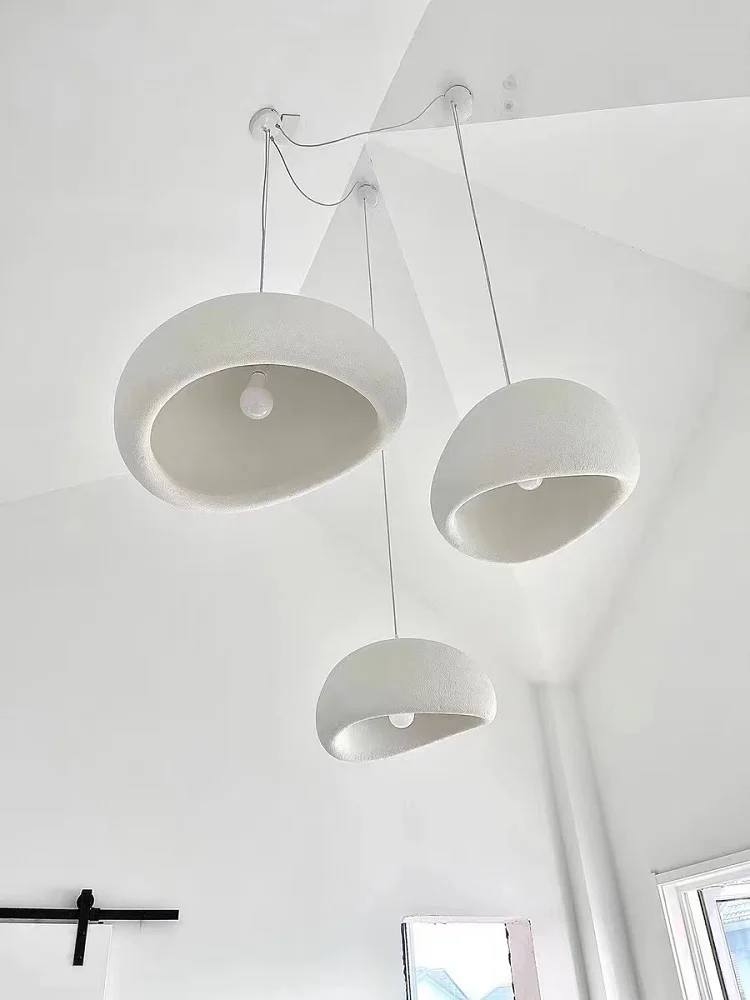 Pendant Lights Japanese Wabi Sabi Ceiling Chandelier Modern Minimalist Dining Living Room Bedroom Bar