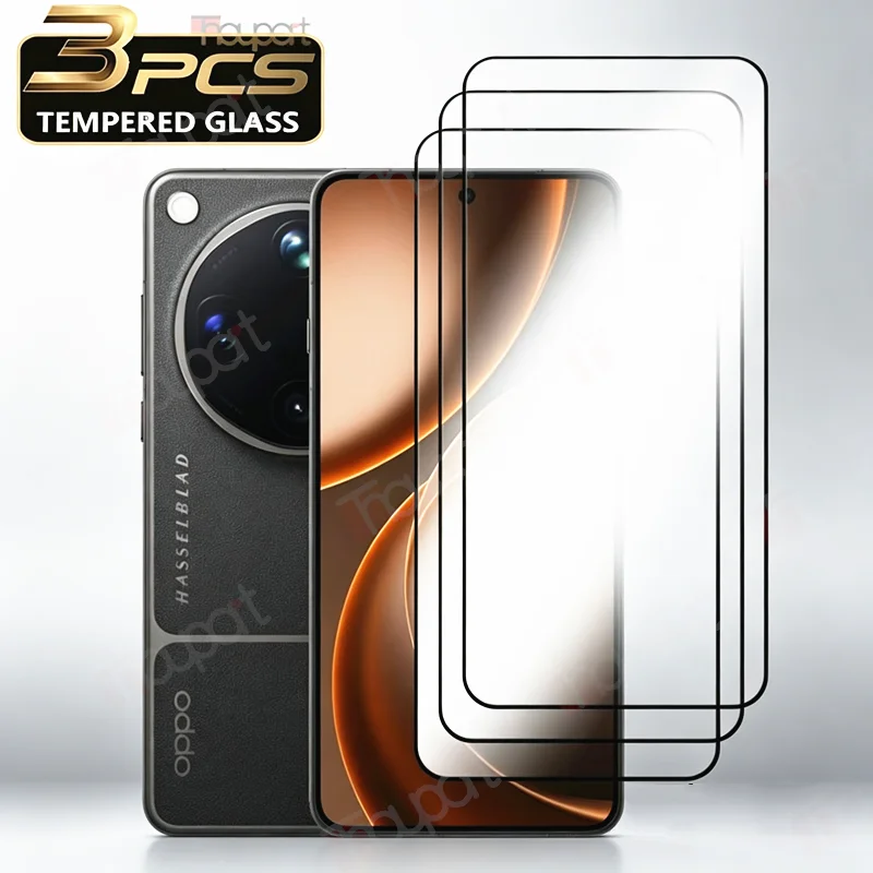 Ultra Clear Anti-Scratch Screen Protector: Premium Tempered Glass Film (3 Pack)