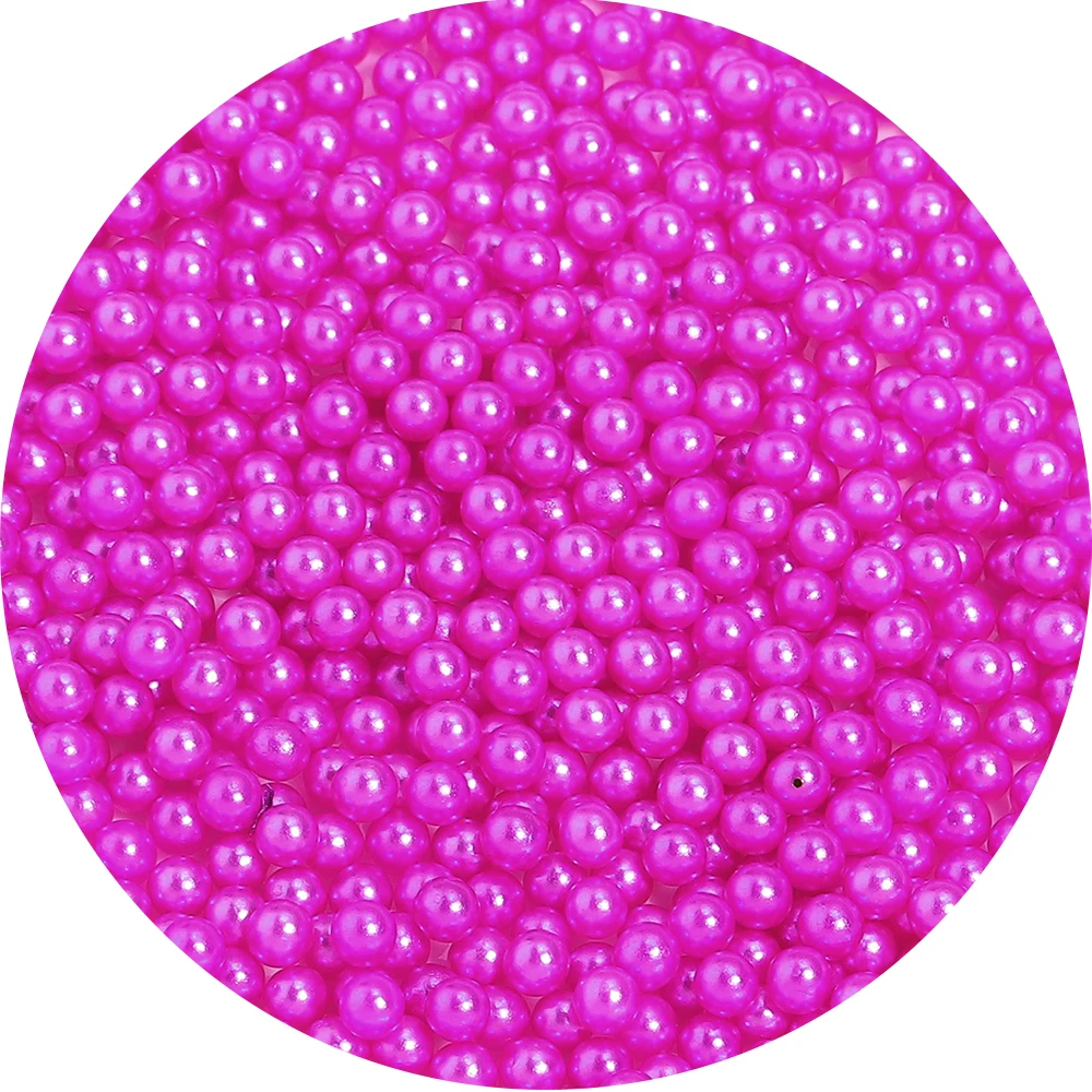 Colorful Imitation Pearl Beads for DIY Crafts and Decorations
