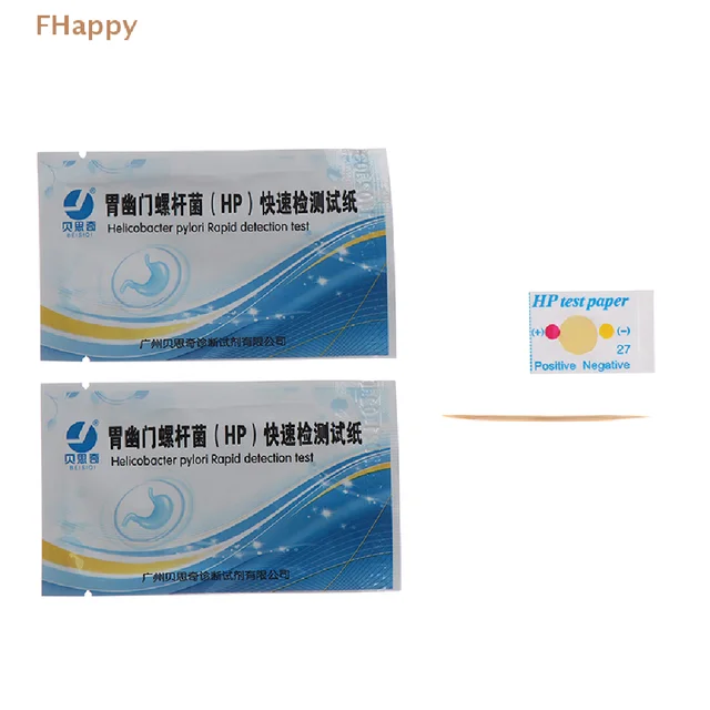 1Pc Hp Tesztpapír Helicobacter Pylori Gyomorgyors Orális Tartár Vizsgálat - Image 4