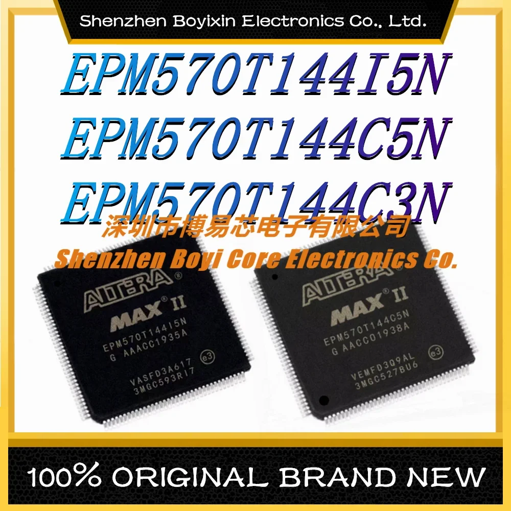 1 pcs lote xc95144xl 10tqg100c xc95144xl 10tqg100 xc95144xl tqfp 100 100% brand new and original EPM570T144I5N EPM570T144C5N EPM570T144C3N Package: TQFP-144 Brand New Original Genuine Programmable Logic Device (CPLD/FPGA) IC