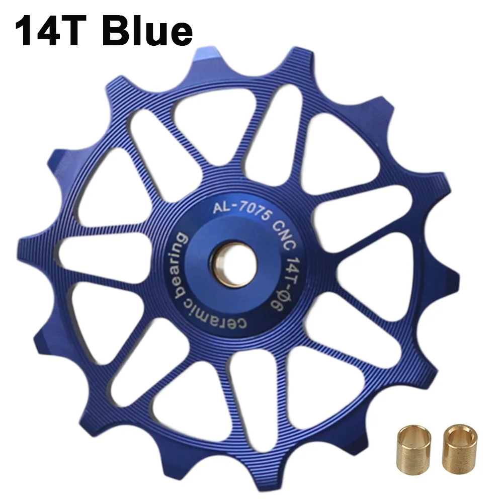 Ceramic Bicycle Jockey Wheel Rear Derailleur Pulley Guide Roller