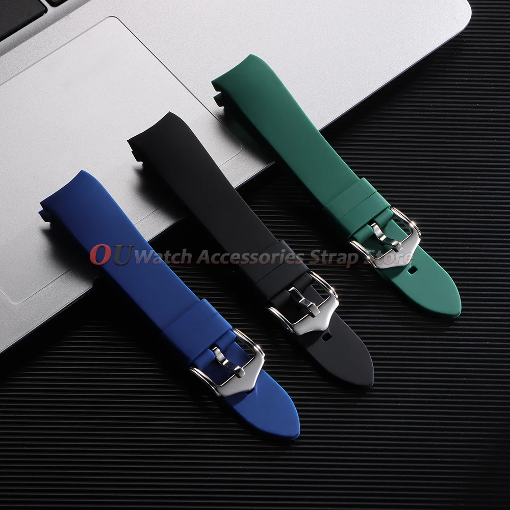 Premium Universal Waterproof Silicone Watch Strap - Soft Rubber Wristband