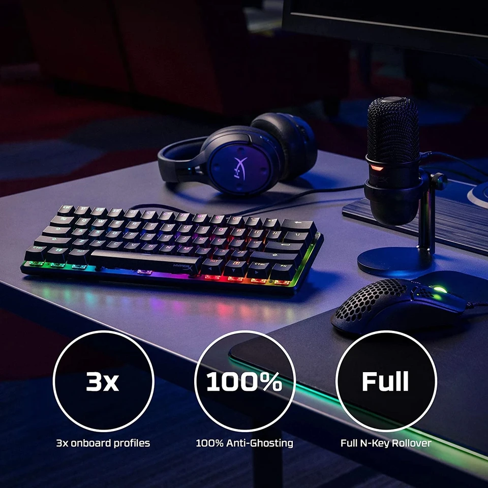 HYPERX ORIGINS 60 ゲーミングキーボード HyperX Alloy Origins 60 Gaming Keyboard – HyperX US