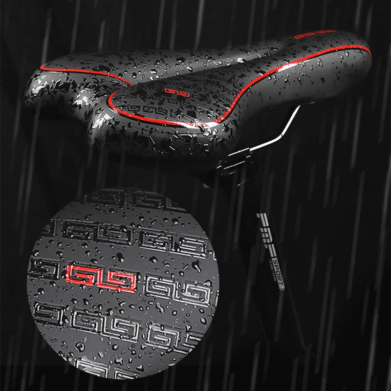 Bicycle Gel Saddle MTB Road Bike Comfortable Cycling Saddle Soft Bike Seat Ergonomic Hollow Moutain Cushion