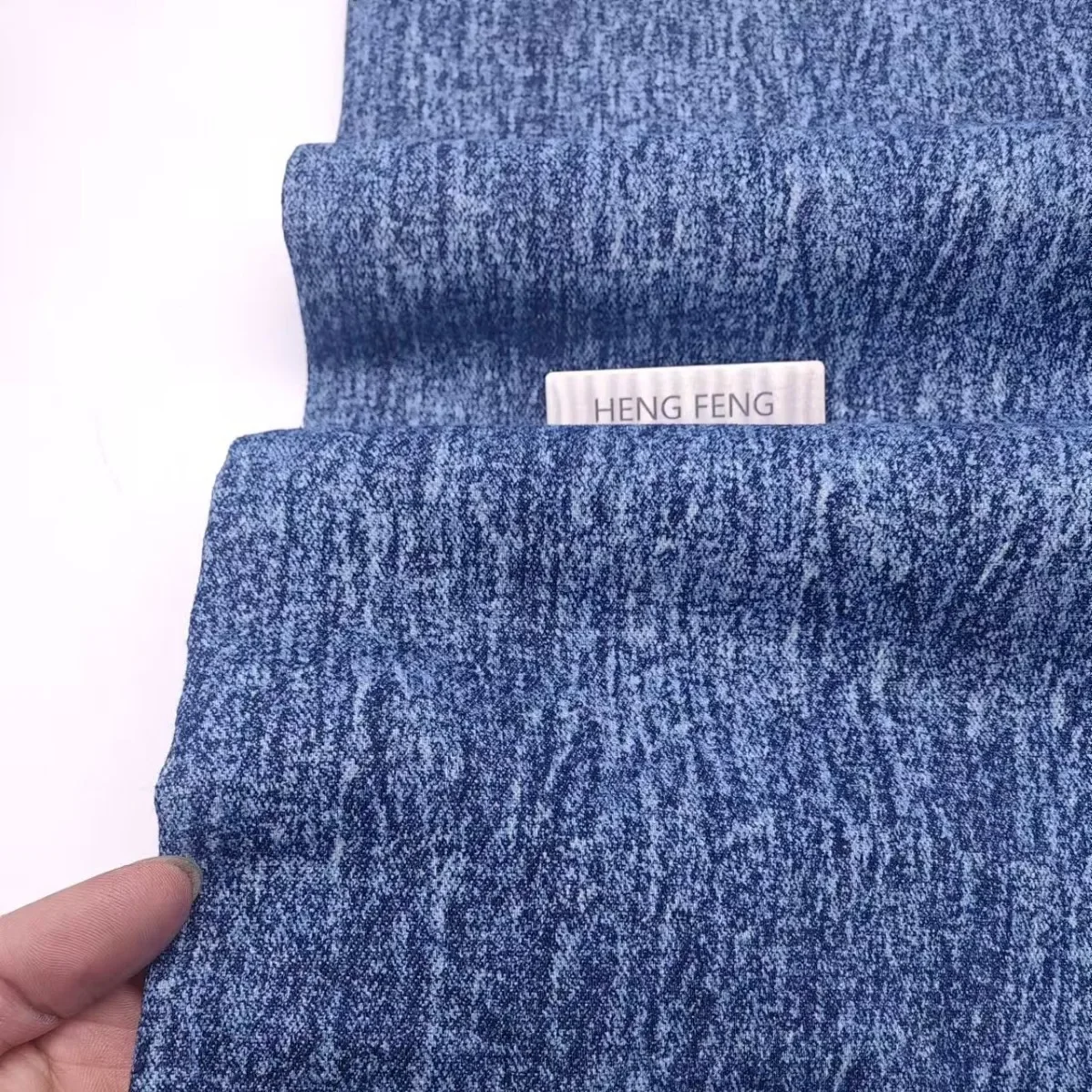 Printed Denim Fabric Washed Skirt Baggage Clothing Set Outerwear for Men Women Children Baby Accessories from China Origin