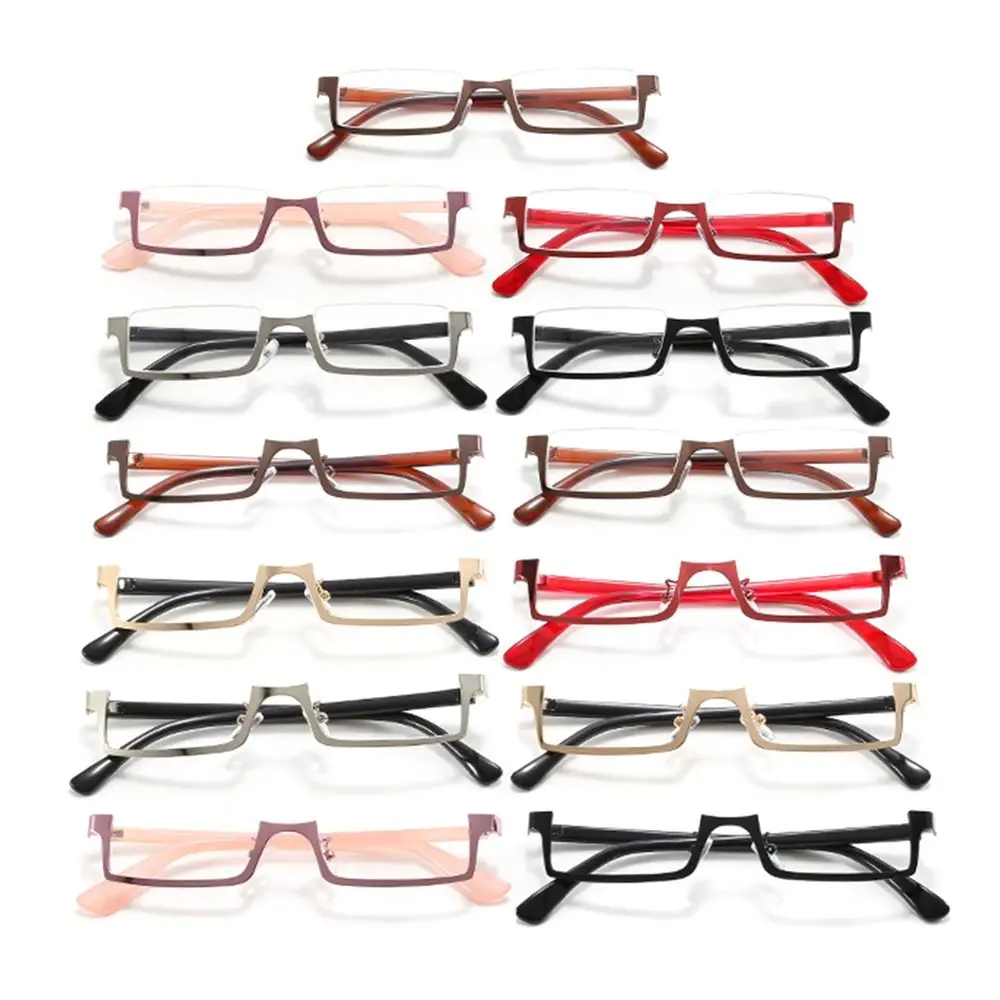 Portable Blue Ray Blocking Anti-Blue Light Glasses Ultralight Eye Protection Computer Goggles Metal Square Eyeglasses Men Women