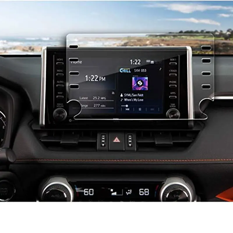 

8-дюймовая Защитная пленка для автомобильного GPS-навигатора для Corolla Cross 2020 2021 2022, Защитная пленка для ЖК-экрана