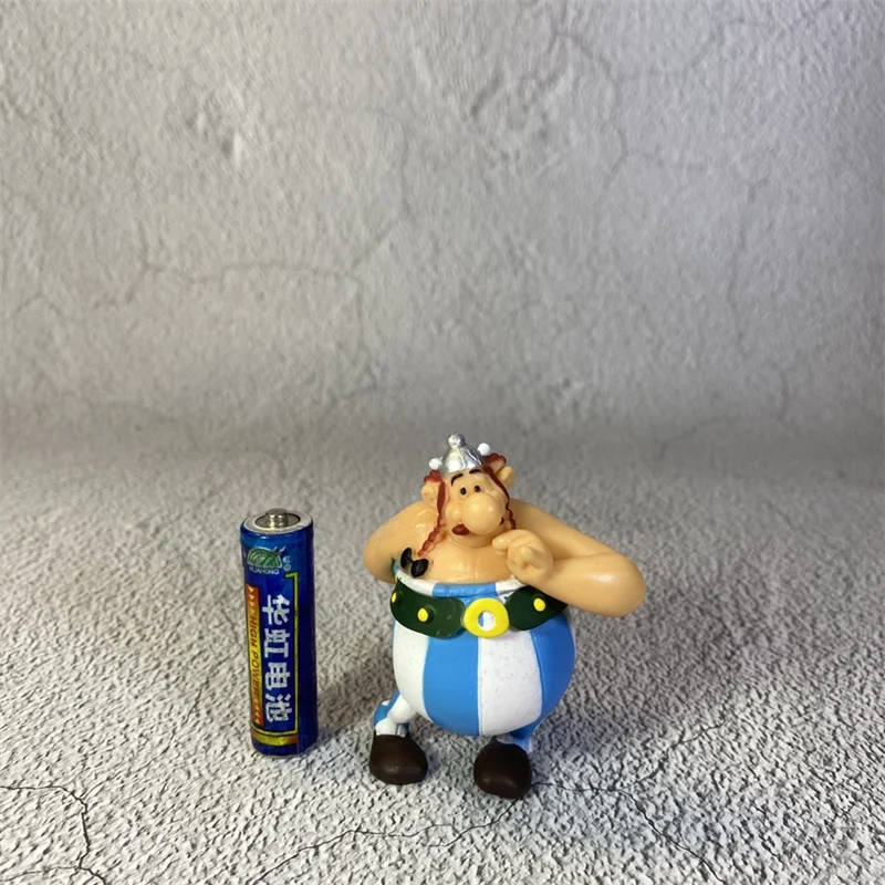 Экшн-фигурка астерикса и обелиxs 4-7 см, игрушка для детей, модель приключений героя астарикса