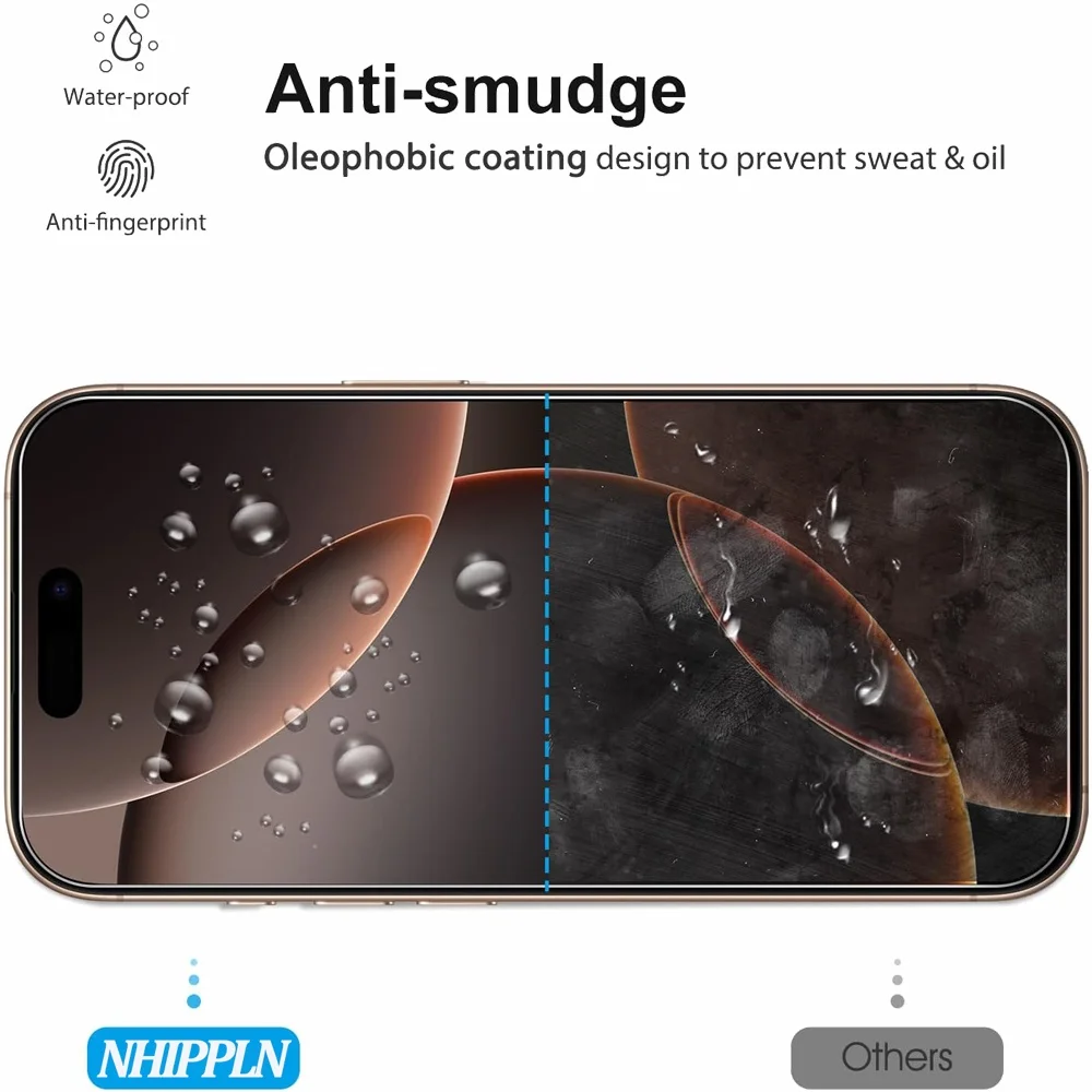 Premium 3-Pack Clear Tempered Glass Screen Protector – Scratch-Proof Front Film