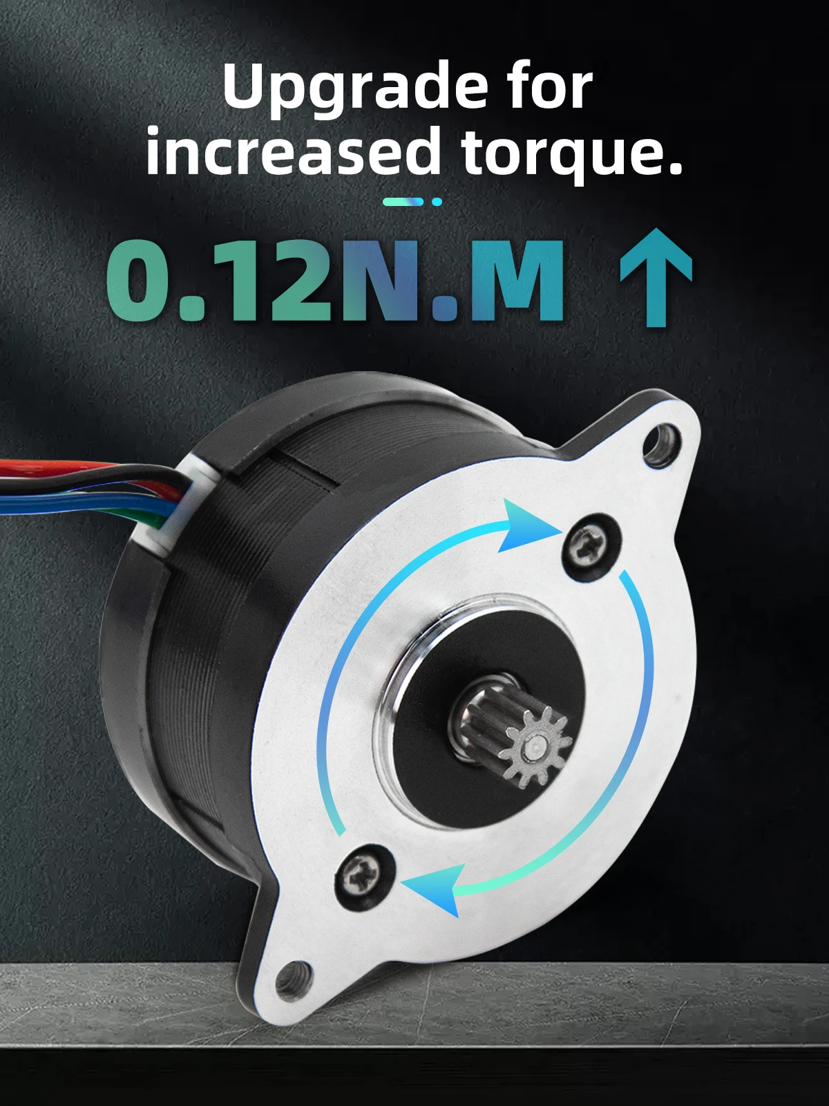 Extrusora de Acionamento Duplo Direto Step Motor Motor Panqueca Redonda Resistência à Temperatura Voron 01 02 36 mm Classe h dc 1.88a - Imagem 5