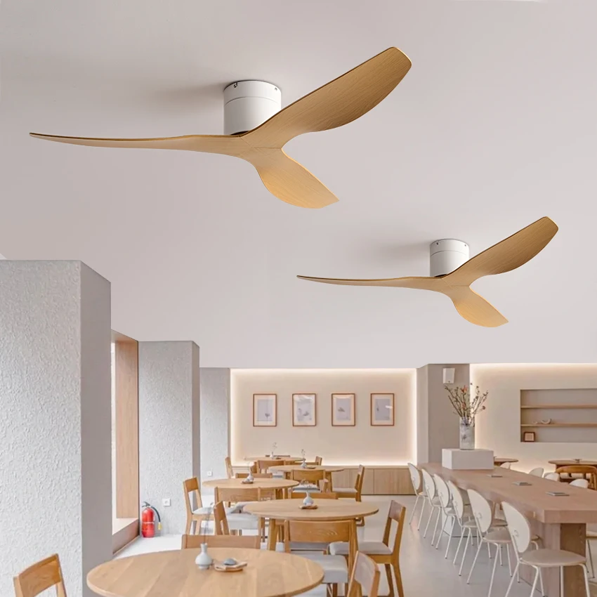 Electric Fan Ceiling Fan 45/52" Industrial Retro Ceiling Fan Ideal for Living/Dining Areas Home & Office 6-Speed Silent DC Inverter Motor