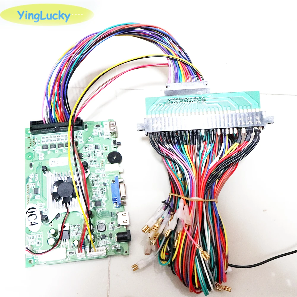 Провод Jamma 28 pin с 5, 6 кнопками действия sanwa, провода для аркадных игр Jamma 2,84,8 мм 5P, провода для аркадных игрPandora box (art.: 3a352ca228d) - 3a352ca228d