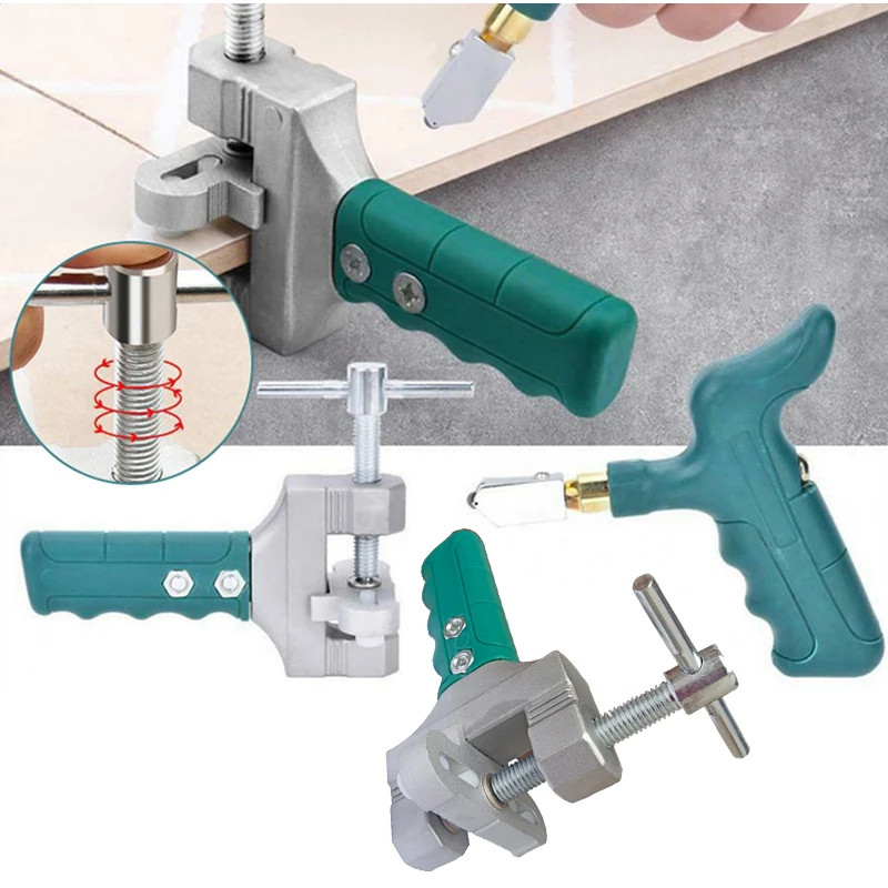 Diamond Glass Cutter Set Ceramic Tile Glass Breaking Pliers Professional Household Ceramic Cutter For Glass Tile Cutting Tools 3