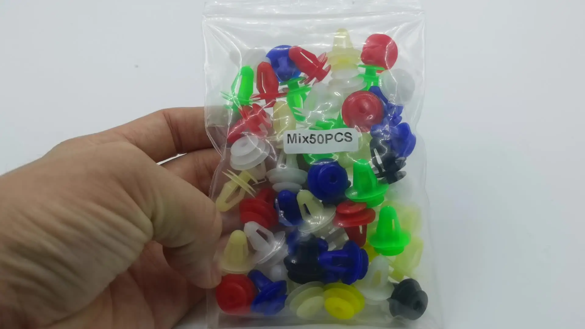 Clips Para Panel De Puerta De Coche - Compatible Audi A3, R8, S3, TT | 20 Unidades, Plástico Negro/blanco