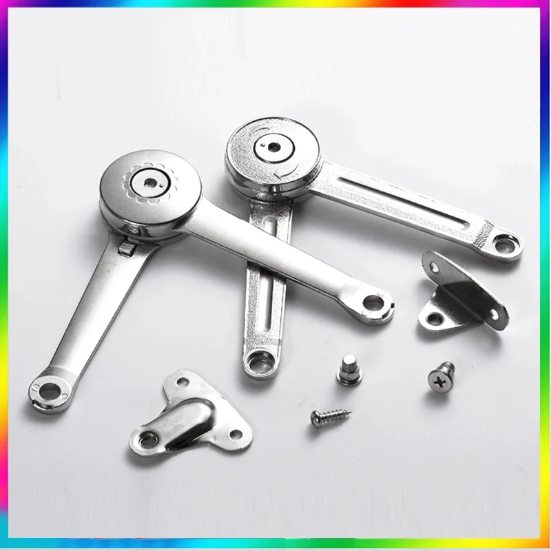 

Cabinet door support hinge Hydraulic Randomly Stop Hinges Adjustable strength rise and fall Ailerons support furniture hardware