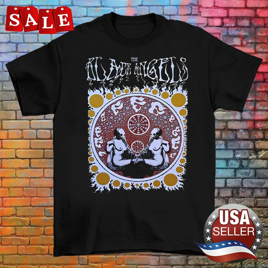 The Black Angels Concert Poster T Shirt All Size S 5Xl Ll2238 Maniche Lunghe O Corte