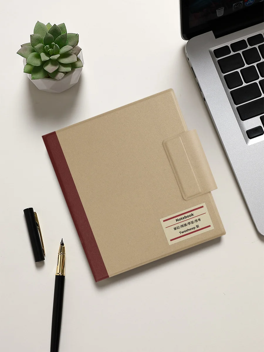 Twosheep Magnetische Hülle für Bigme B7 Bigme B7pro 7 Zoll Rahmenlos Ultra Slim Auto Sleep Wake Classic Notebook-Stil – Detail 8