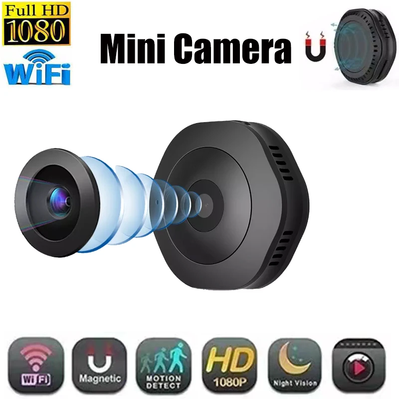 Mini WIFI Camera Micro Smart Home Surveillance Night Vision 120 Wide Angle 1080P HD Body Cameras Security Wireless Camcorder |