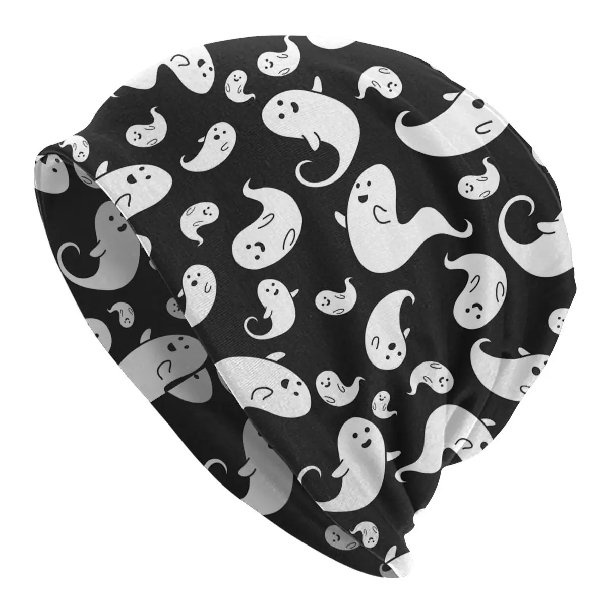 

На Хэллоуин с надписью Trick or Treat уличные тонкие шляпы призрачные летающие призраки, черная шляпа, высококачественные шапочки, шапочки, шапки