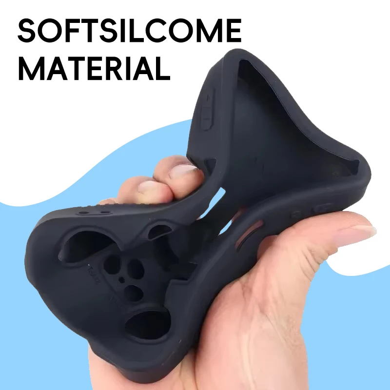 5-in-1 Soft Silicone Game Console Case with Lanyard & Tempered Glass Screen Protectors