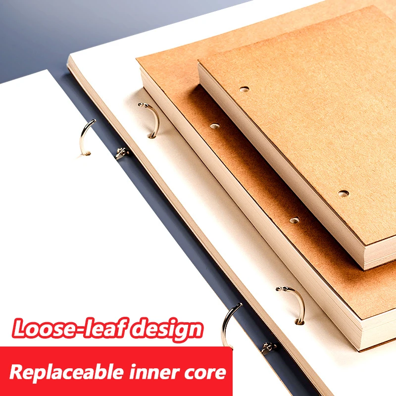 Sketchbook Detachable Notebook for Painting Drawing DIY Creative Practice A4/A5/8K/16K/32K