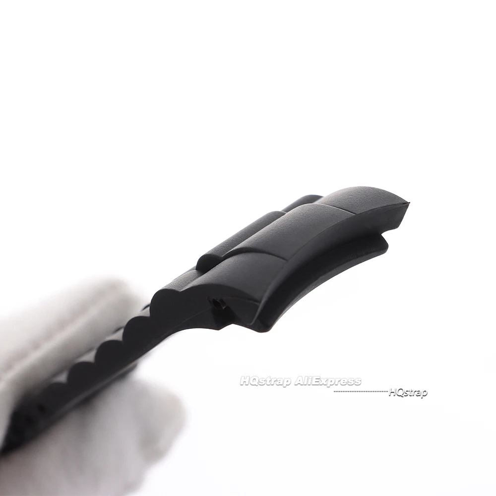 Versatile Silicone Watch Strap with Curved Ends and Waterproof Design