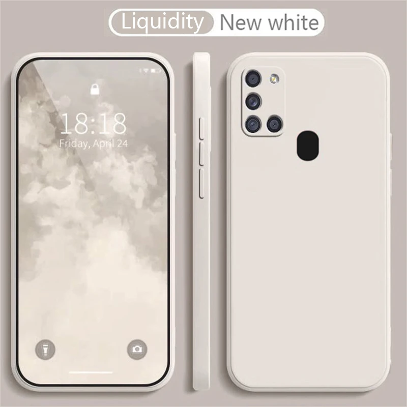 Shockproof Liquid Silicone Soft Back Phone Case - Durable Protection and Sleek Design