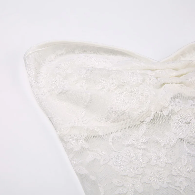 Polyester Summer Backless Bandage Corset Top for Women