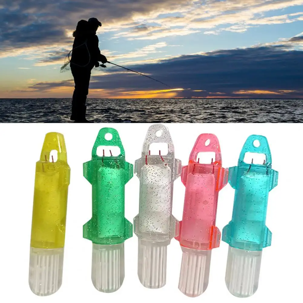 Fish Attraction Light Long Lasting Power Saving Fiber Optic Light Multiple Colors LED Fiber Optic Lamp for Angling