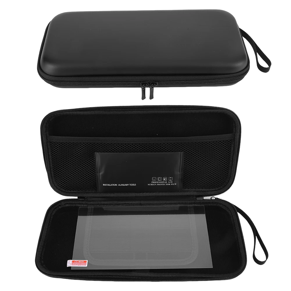 【Top Selling Item】 For Nintendo Switch 2 PU Carrying Case & Screen Protector Portable Protective Case for Charging Cable Storage Bag Box Shockproof.