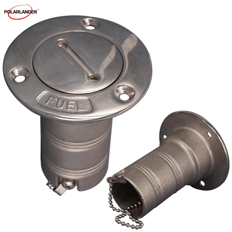 

1 шт., наполнитель для топливного бака, 1,5 дюйма, из нержавеющей стали