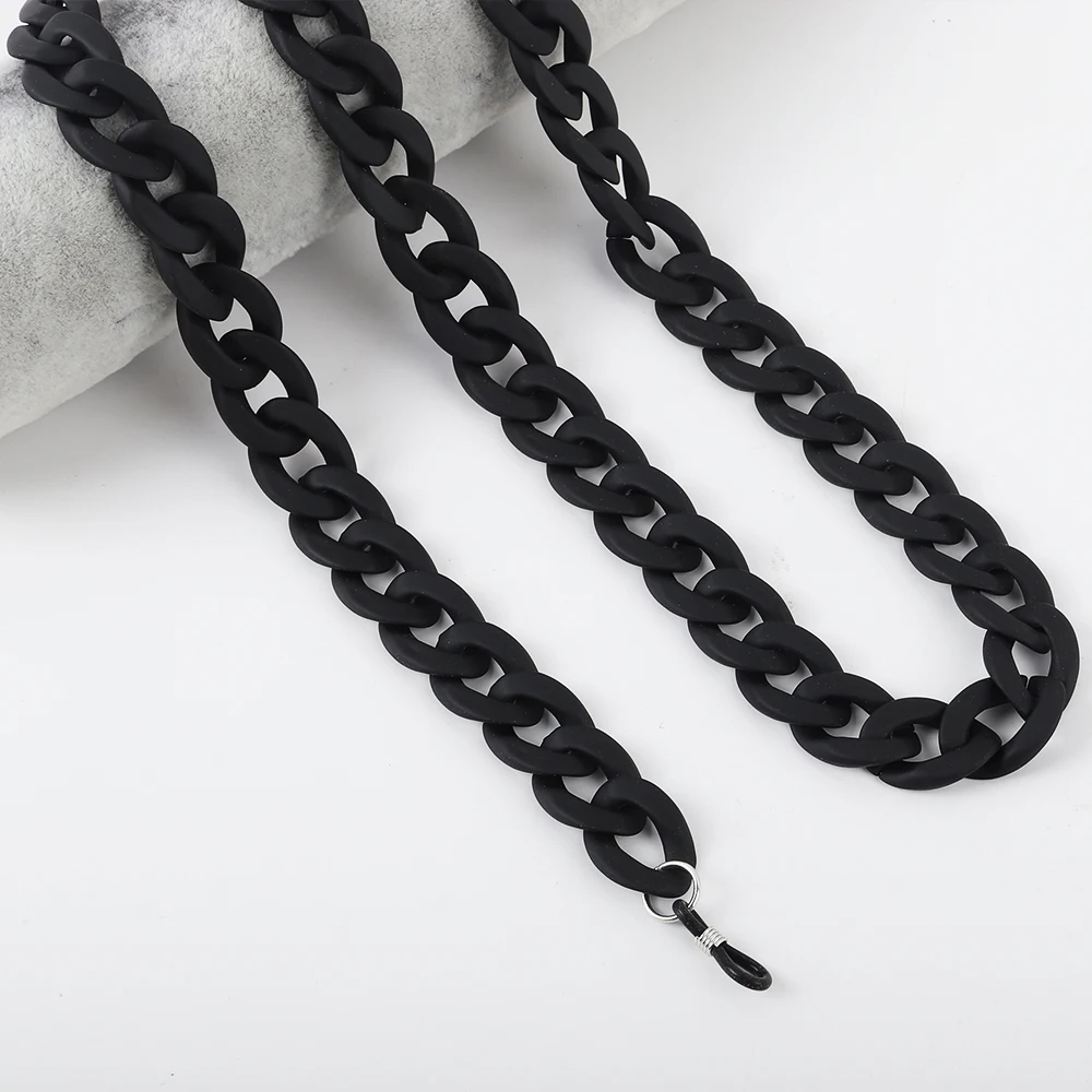 Unisex Fashion Matte Acrylic Eyewear Chain Lanyard