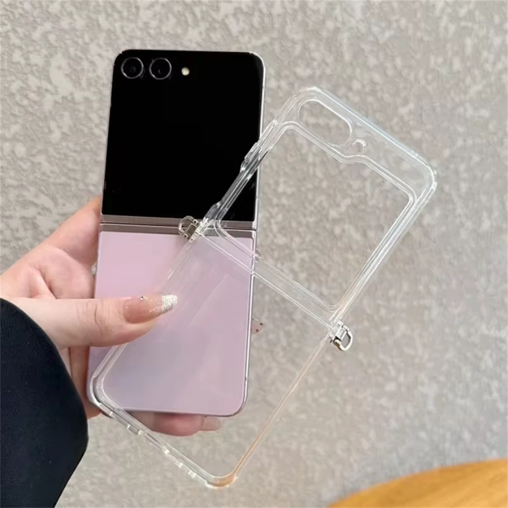 Clear Silicone Cover with Metal Buckle and Loadable Lanyard