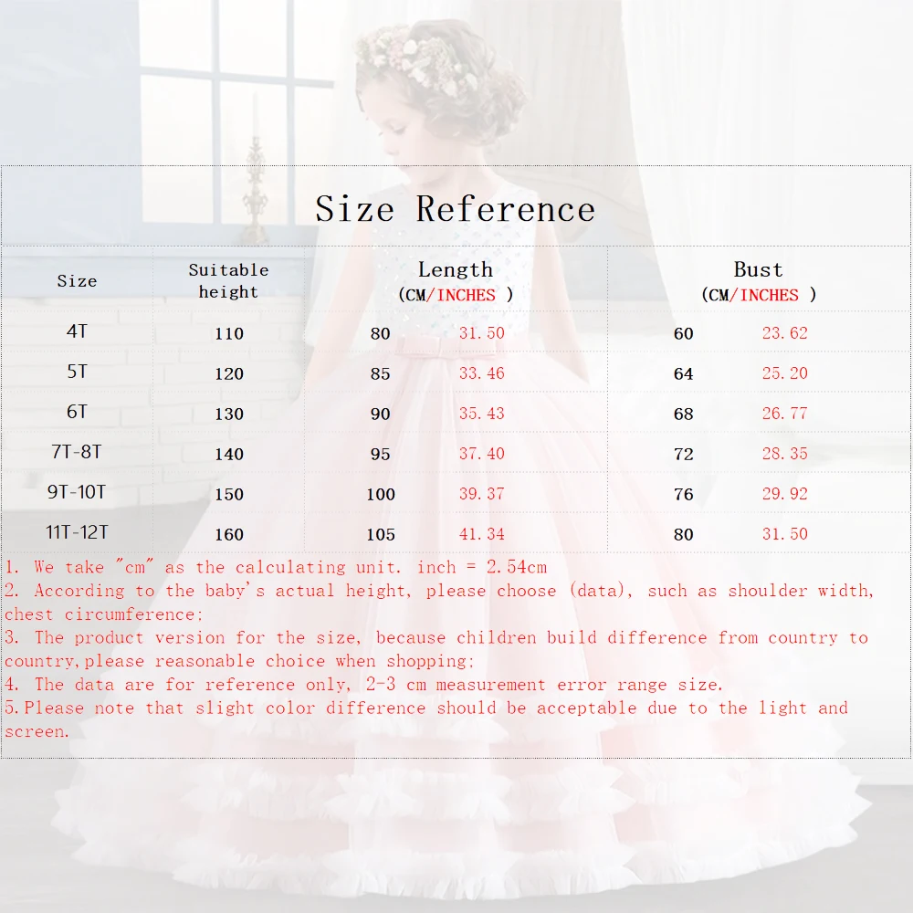 Girls' Sequins Bow knot Children's Princess Dress evening dress Fashion Pearl Cake Long Dress Christmas Banquet Host Show girls dress princess costume kids clothes
