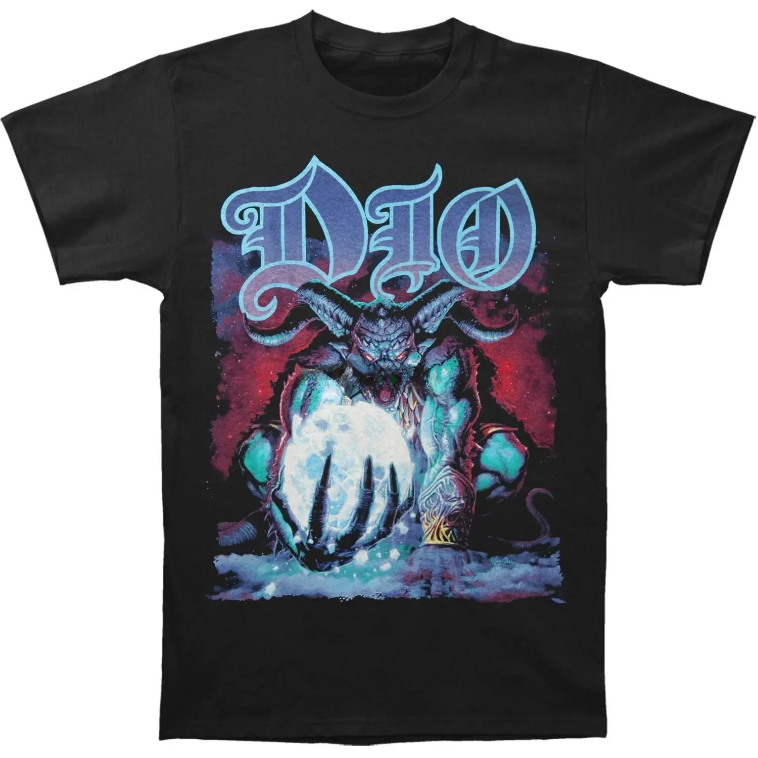 Обложка Jsr Dio мужская с изображением Луны, модный наряд в стиле хип-хоп с коротким рукавом, с круглым вырезом, черный цвет, 2024