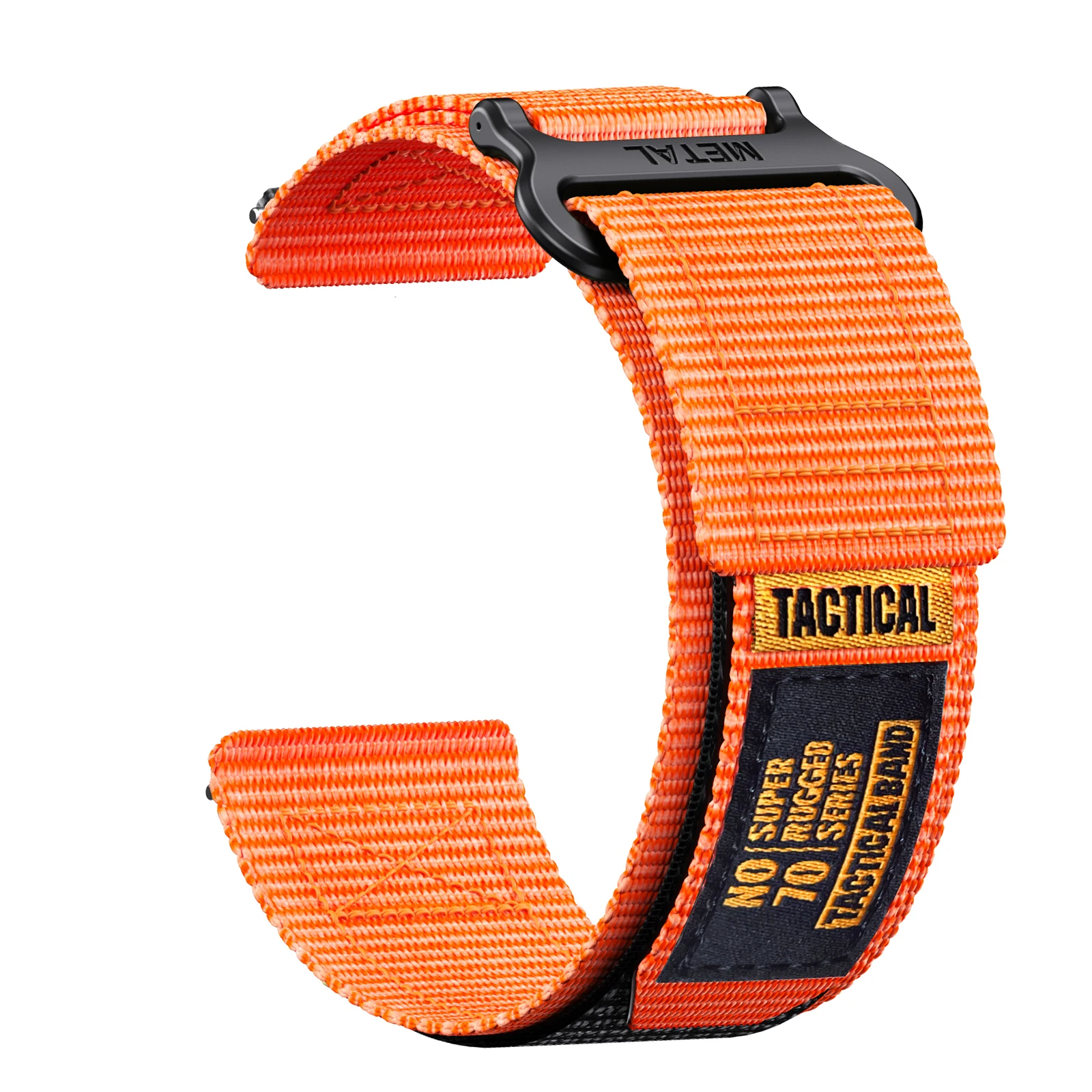 Universal 20mm Quick Release Velcro Nylon Watch Band