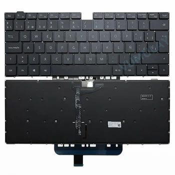 Spanish Backlit Keyboard for HUAWEI MateBook D14 D15 BOB-WAI9Q BOB-WAI9 BOHRB-WAI9A NBDE-WDH9 BOHL-WFQ9 NBZ-WBE9 KLCZ-WDH9 1