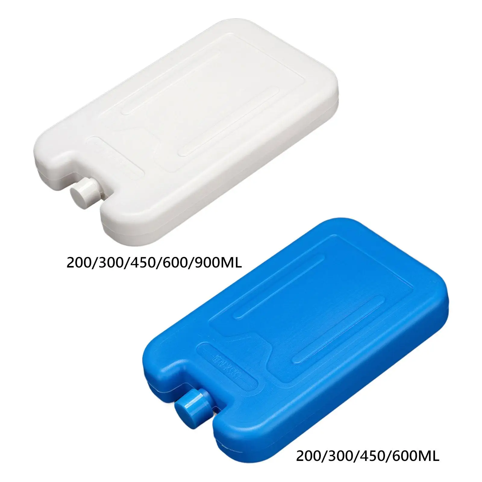 Ice Pack 6Pcs Ice Packs for Food Drink Cooling Reusable Lightweight Travel Ice Freezer Blocks for BBQ Picnic Outdoors Family Camping