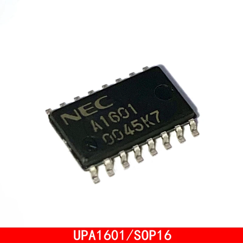 1-5PCS UPA1601GS A1601 SOP-16 Industrial control power management chip IC In Stock 1pcs партийный чип новый оригинальный чип для промышленного управления upa1601gs a1601 sop 16