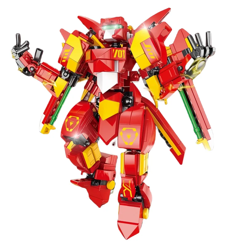 

New in Stock Tianxiang Knight Assembled Mecha Mini Building Blocks Children's Educational Robot for Friends Holiday Gifts Toys