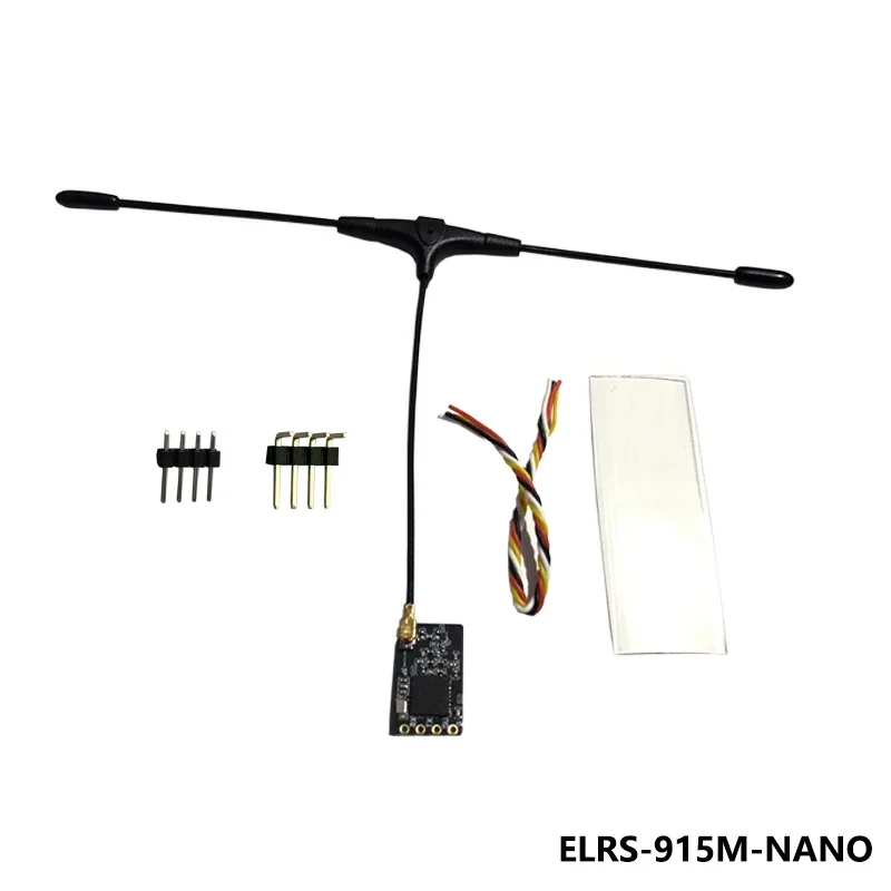 ELRS-Récepteur NANO ExpressLRS avec antenne de type T, prise en charge du WiFi, mise à niveau pour RC FPV Traversing Drones Parts, 915MHz, 2.4GHz