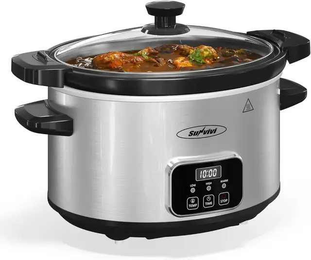 4 Quart Programmable Slow Cooker 1