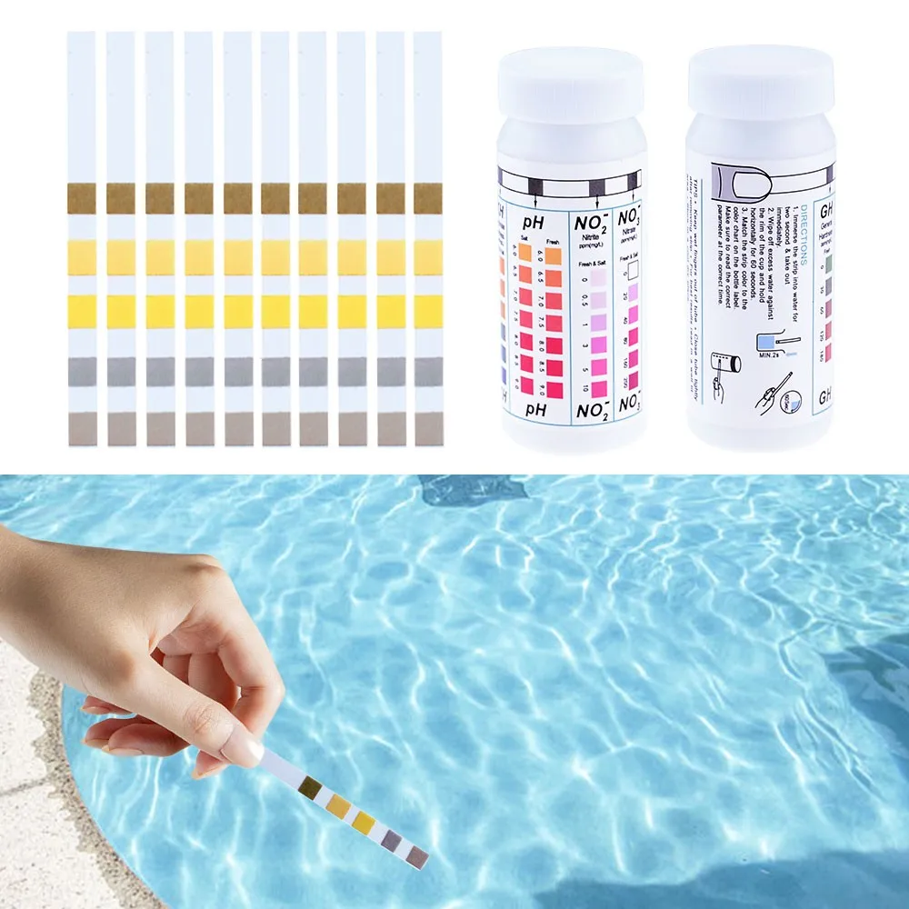 Description Picture 3 of item80Pcs PH Indicator Test Strips Set Ph Lacquer Strips 1-14 Litmus Paper PH Test For Aquarium Swimming Pool Paper Litmus Tester