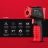 YEVOLT TA601 Series Digital Infrared Thermometer Handheld Non Contact IR Laser  Heat Temperature Gun Point VA HD Color Screen 2