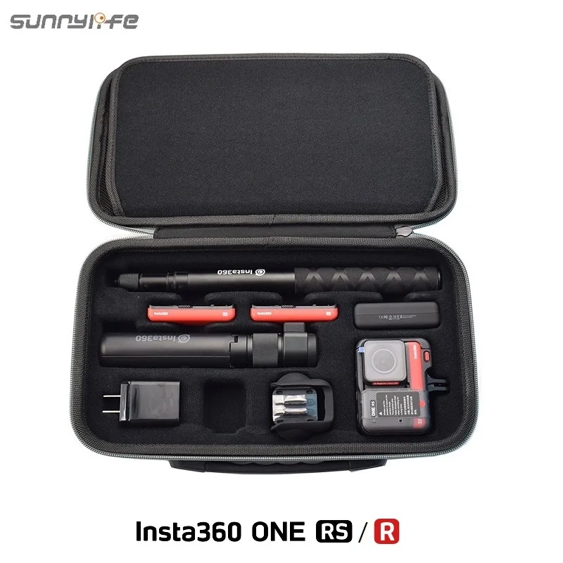 Sunnylife Custodia Per Insta360 One Rs / R Borsa Per Il Trasporto Per Insta 360 Box Accessori