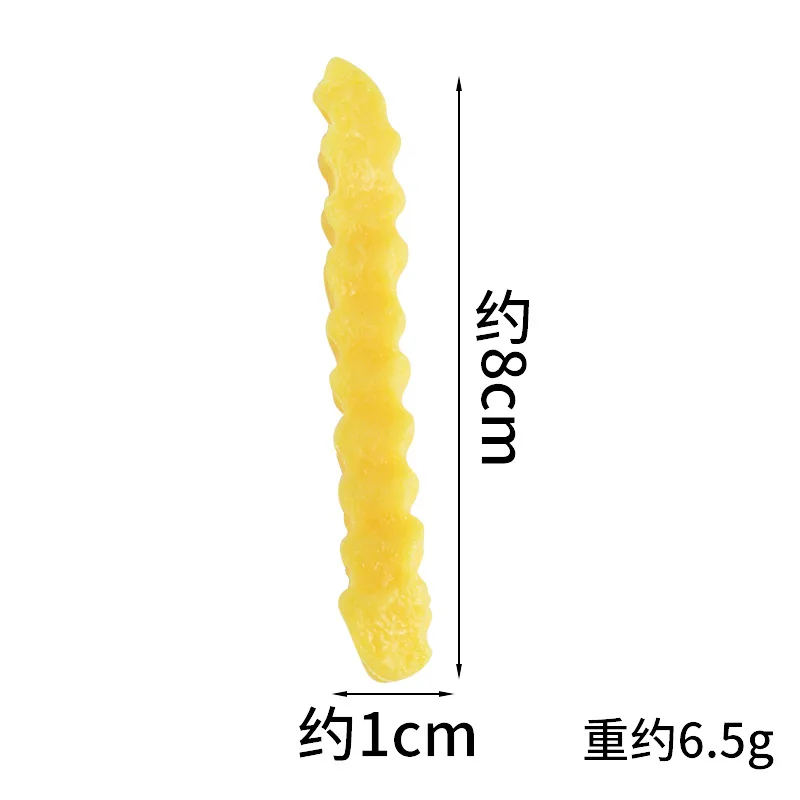 15pcs Fake Patatine Fritte Fritte Artificiali Simulazione Del Modello Di Cibo Reale Lookpotato Chips Per Cucina Ristorante Vetrina Vetrina Decorazione Per Feste Oggetti Di Scena