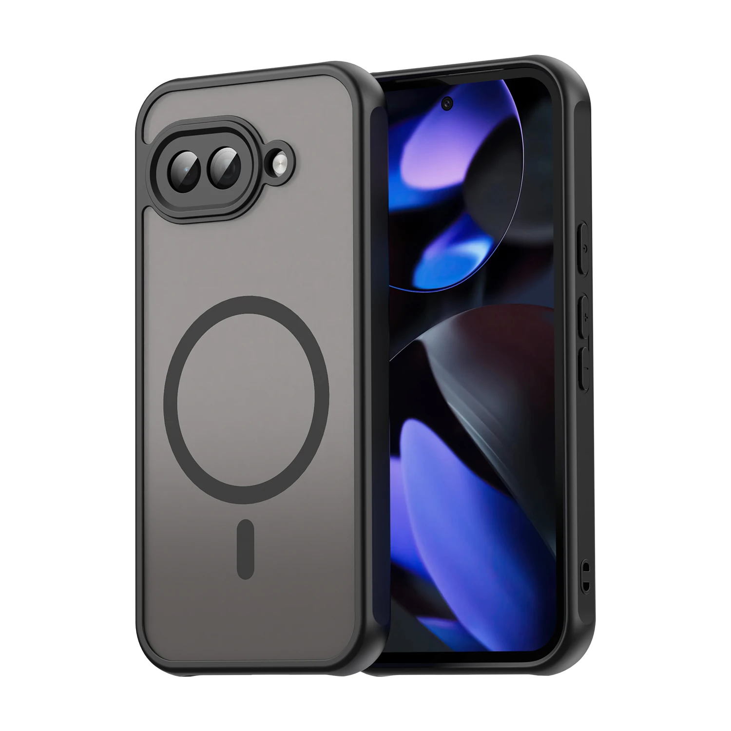 Shockproof Dustproof Magsafe-Compatible Magnetic Wireless Charging Phone Case