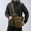 Camping Climbing Bag Chest Pouch For Men Cycling Hiking Travel Outdoor Sport Tactical Crossbody Molle Fishing Waist Fanny Pack 5
